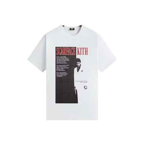 Kith x Scarface Film Poster Vintage Tee White