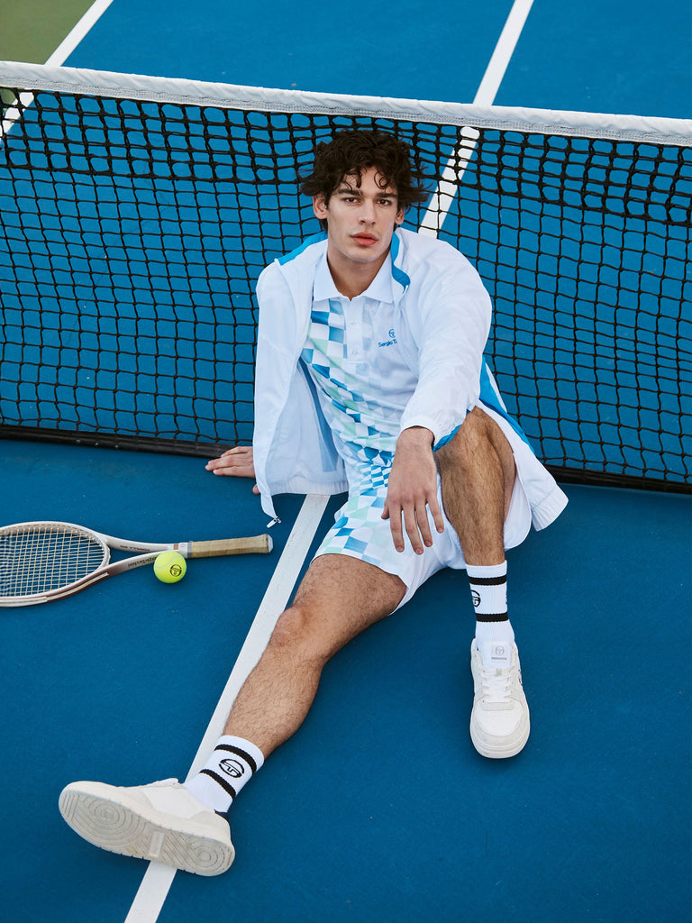 Luca Track Jacket- Brilliant White