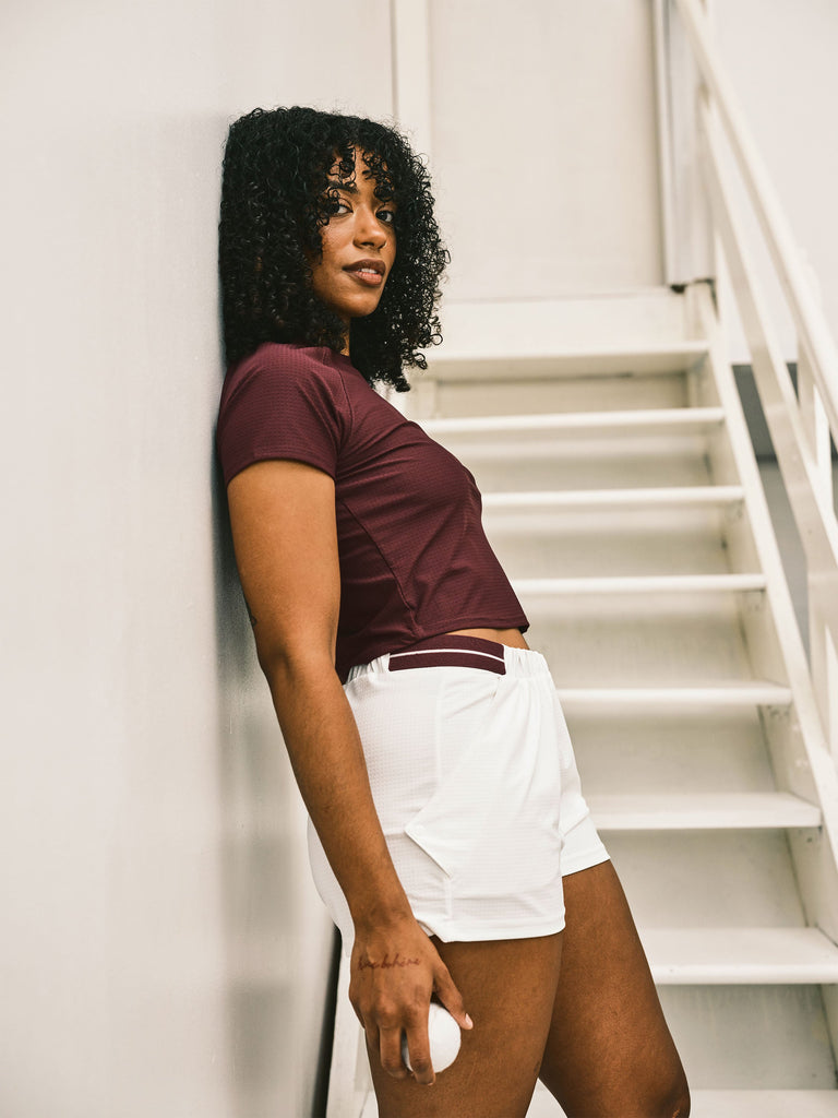 Eva Shorts- Brilliant White