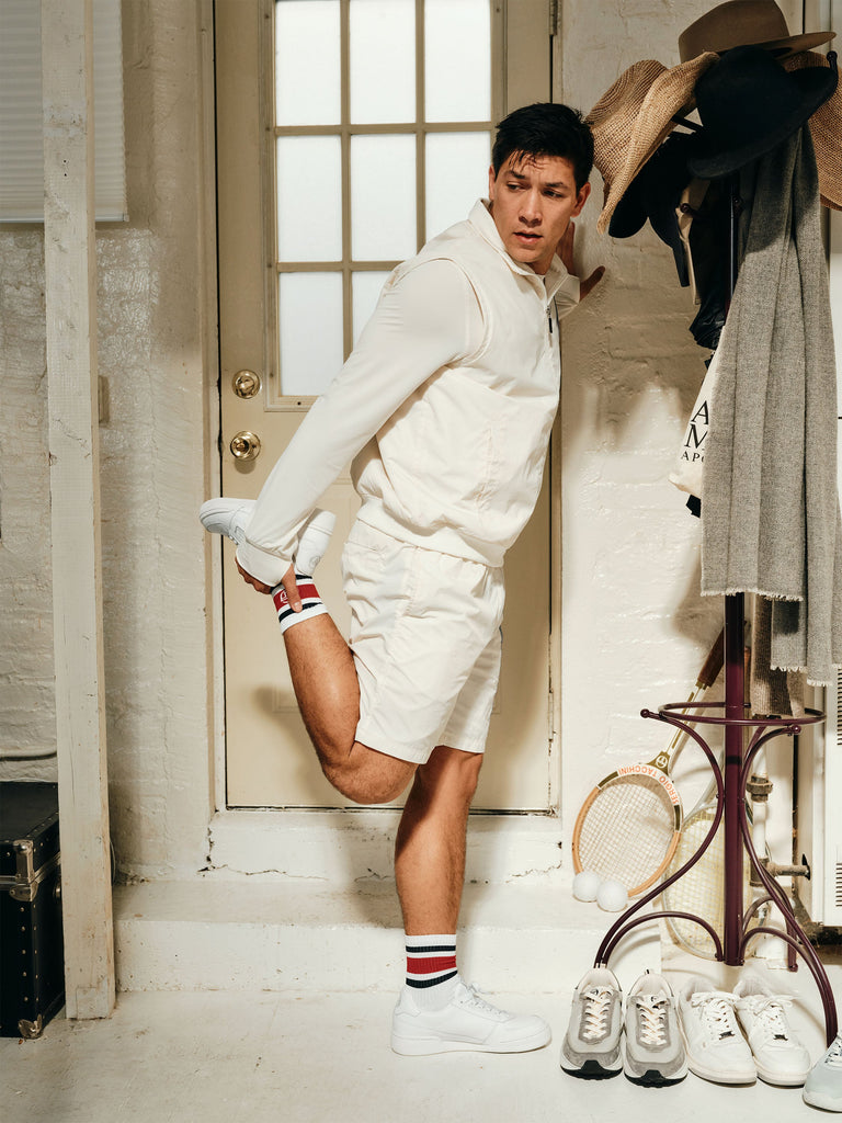 Attivo Damarindo Long Sleeve Tee- Gardenia