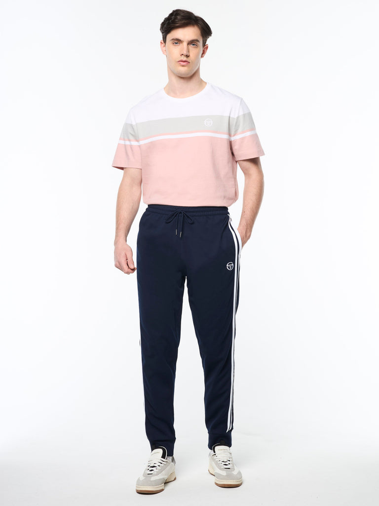 Damarindo Track Pant Archivio- Maritime Blue/ White