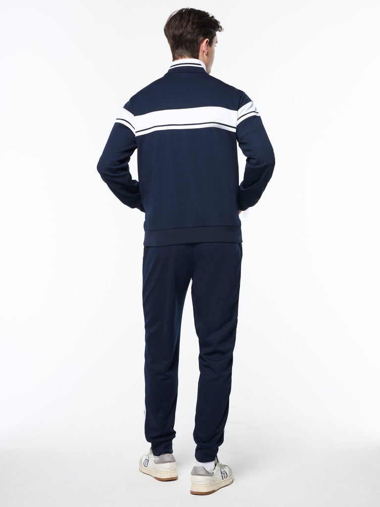 Damarindo Track Jacket Archivio- Maritime Blue/ White