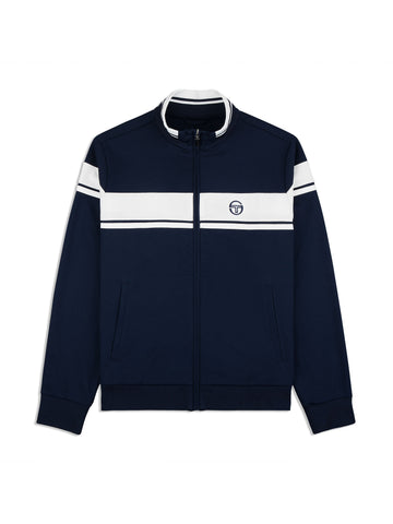 Damarindo Track Jacket Archivio- Maritime Blue/ White