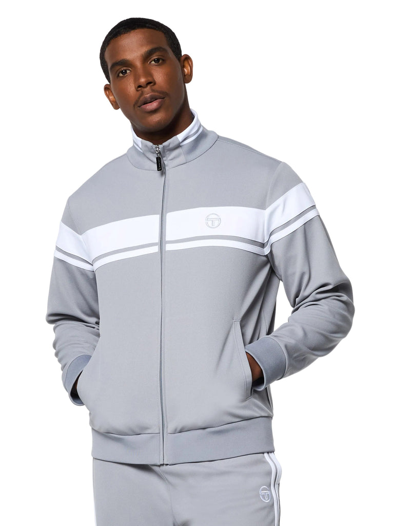 Damarindo Track Jacket Archivio- Sleet/ White