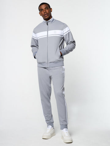 Damarindo Jacket- Sleet/ White