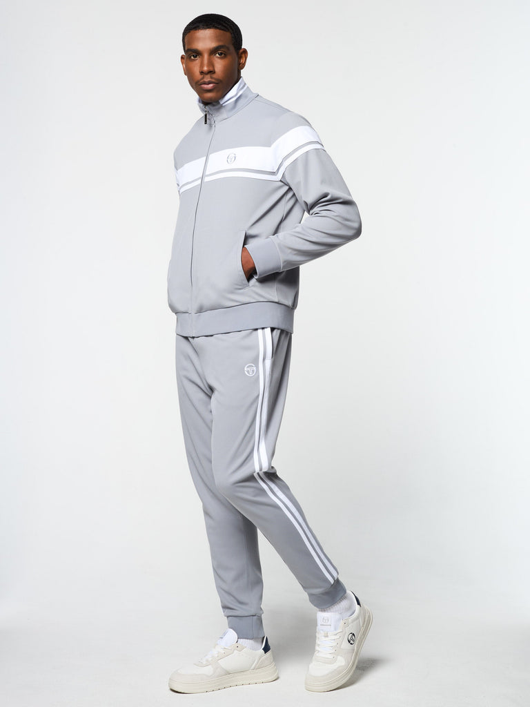 Damarindo Jacket- Sleet/ White