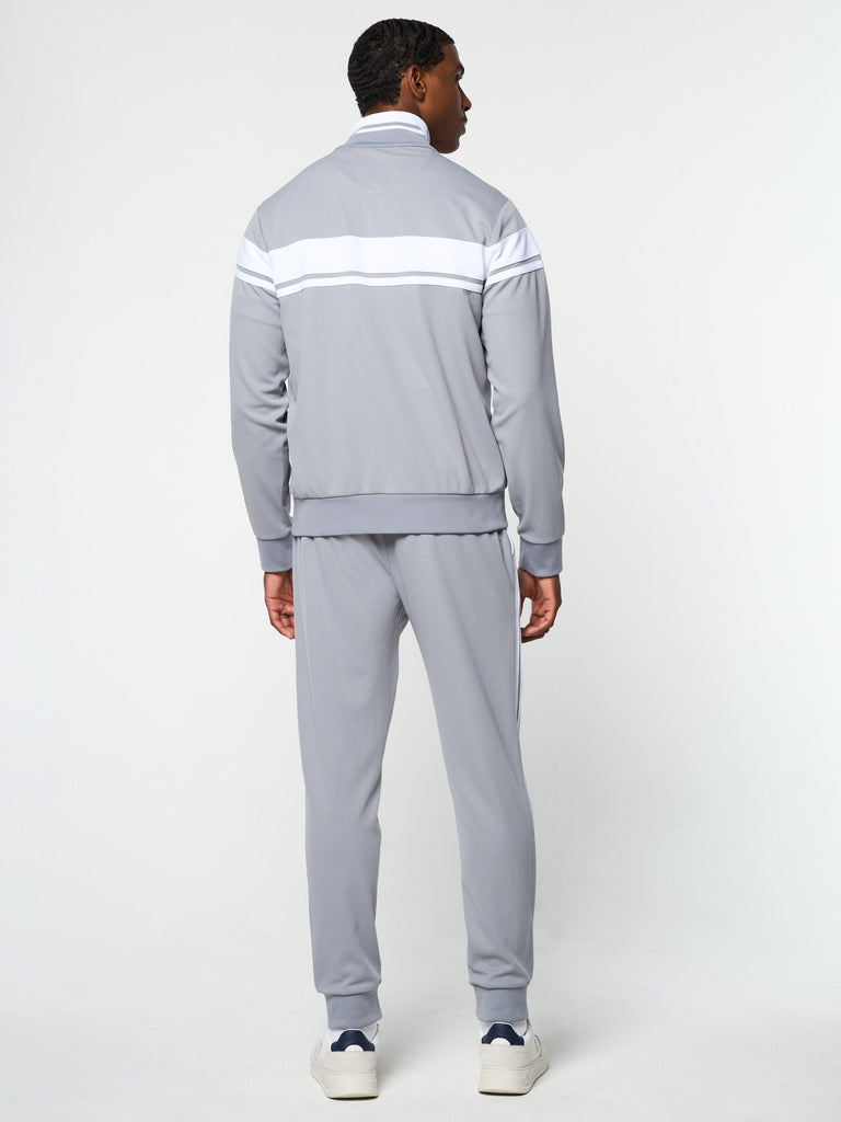 Damarindo Jacket- Sleet/ White