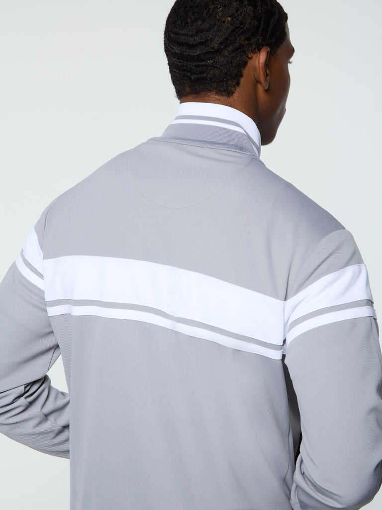Damarindo Jacket- Sleet/ White