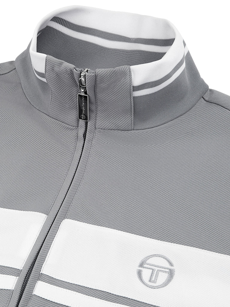 Damarindo Jacket- Sleet/ White