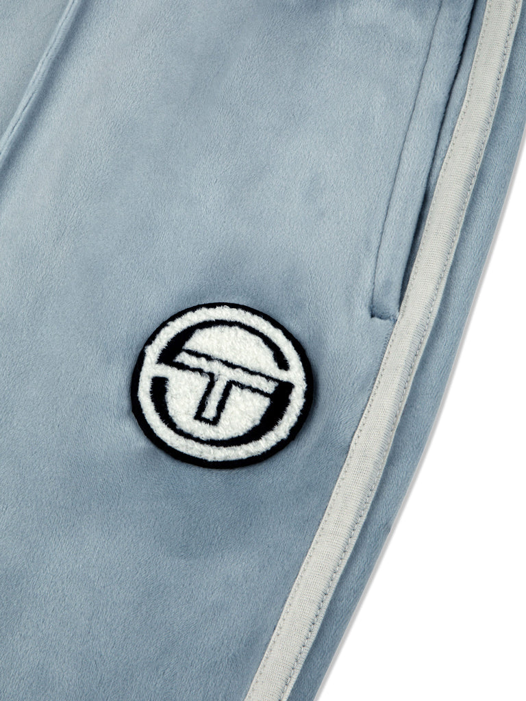 Veneto 3/4 Velour Track Pant- Celestial Blue
