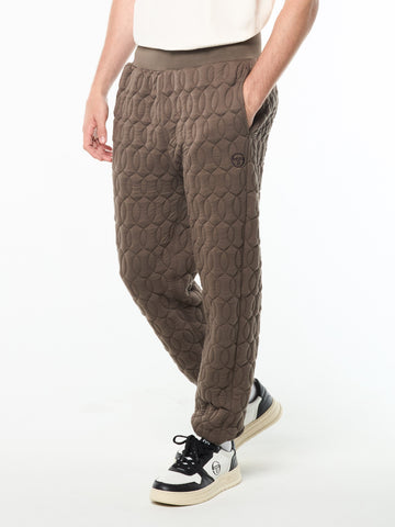 Aversa Quilted Sweatpant- Morel