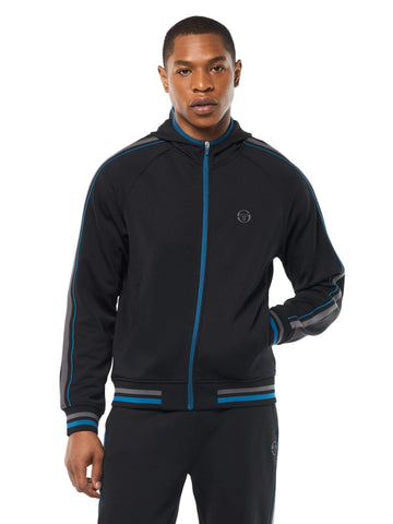 Pietro Track Jacket- Black Beauty