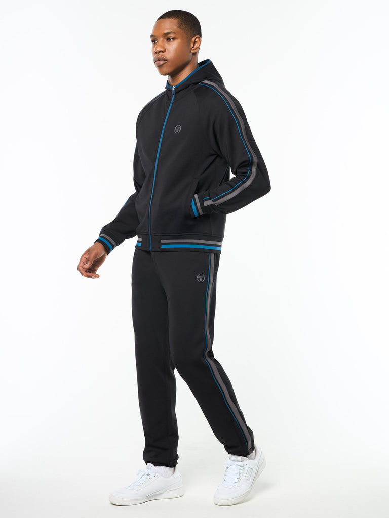 Pietro Track Jacket- Black Beauty