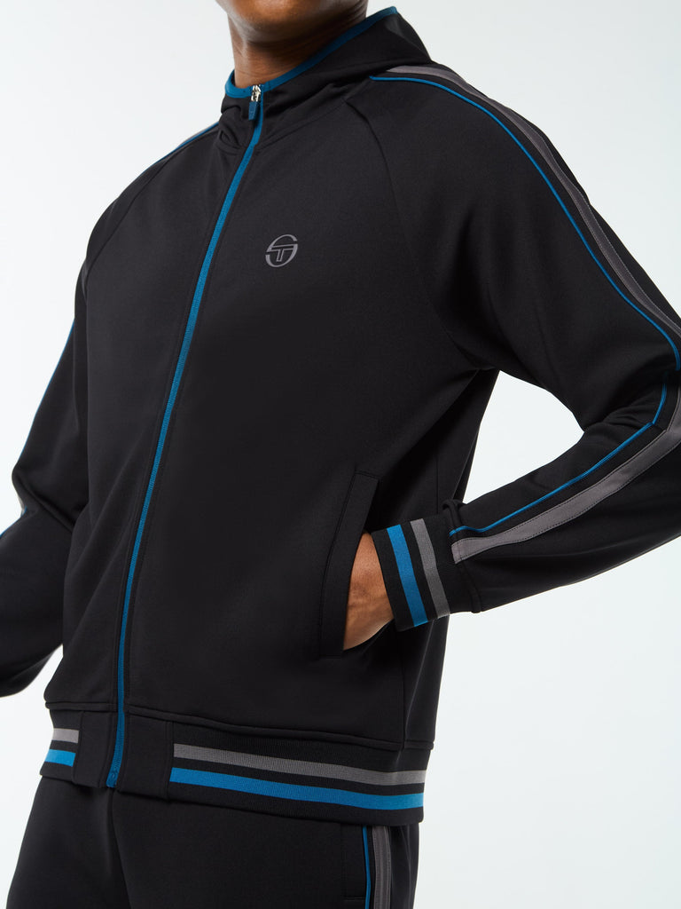 Pietro Track Jacket- Black Beauty