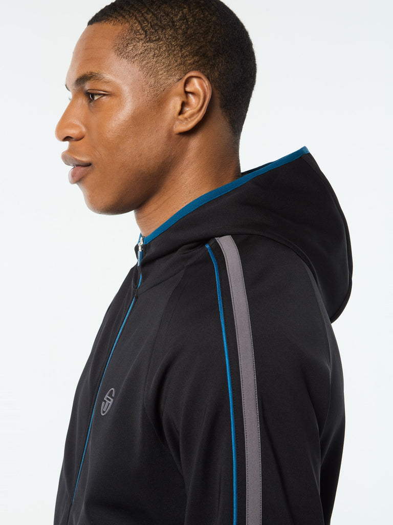 Pietro Track Jacket- Black Beauty