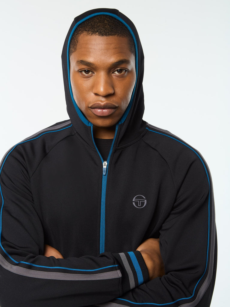 Pietro Track Jacket- Black Beauty