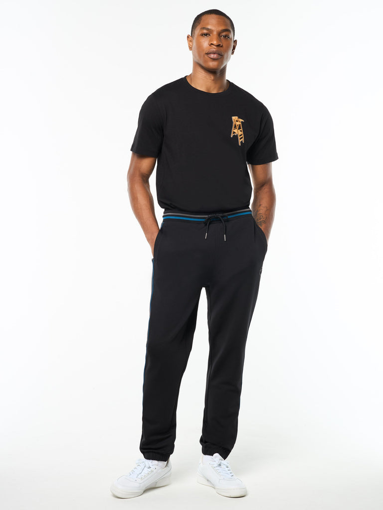 Pietro Track Pant- Black Beauty