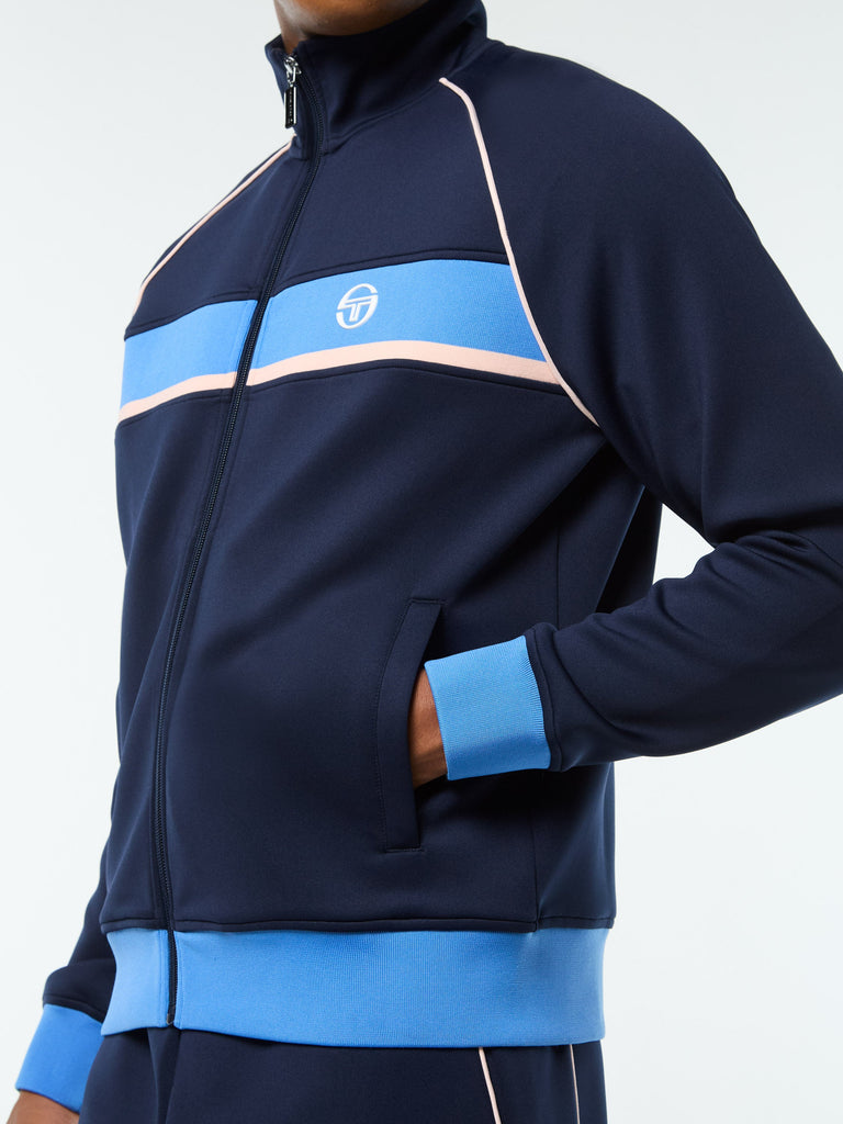Lago Track Jacket- Maritime Blue