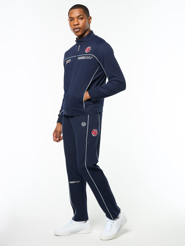 Macchina Track Jacket- Maritime Blue