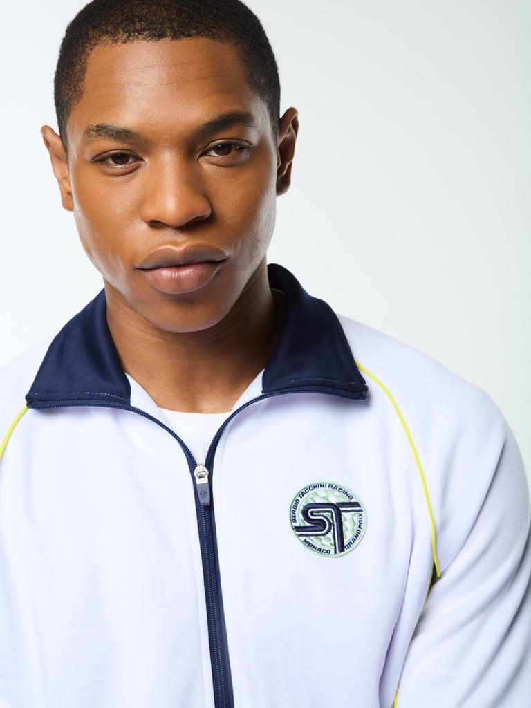 Corsa Track Jacket- Brilliant White