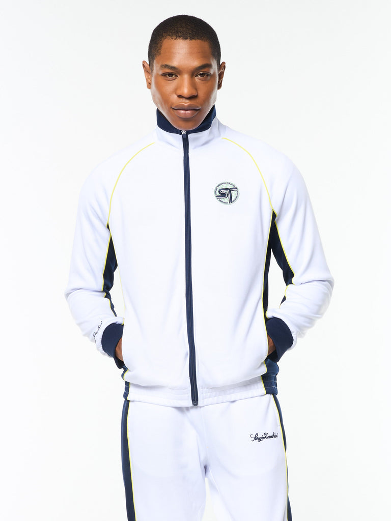 Corsa Track Jacket- Brilliant White