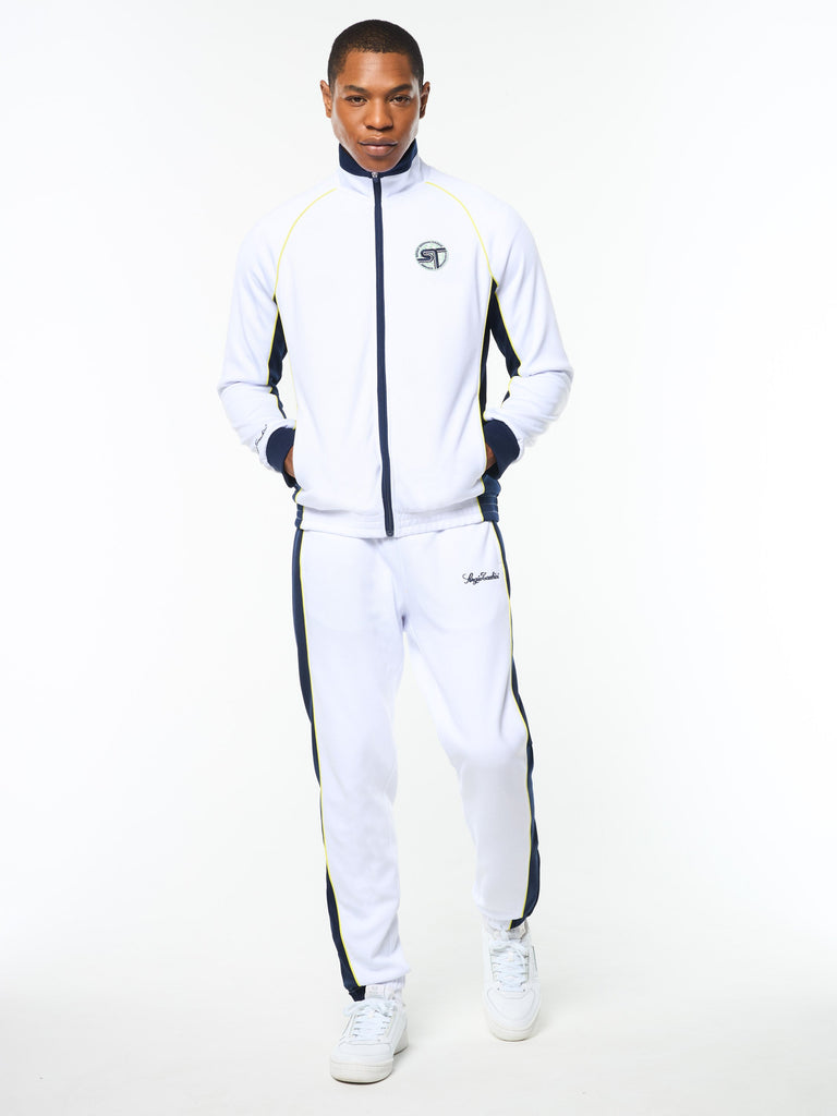 Corsa Track Jacket- Brilliant White