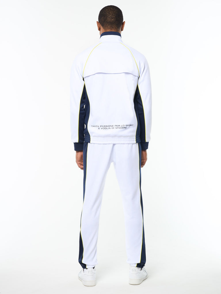 Corsa Track Jacket- Brilliant White