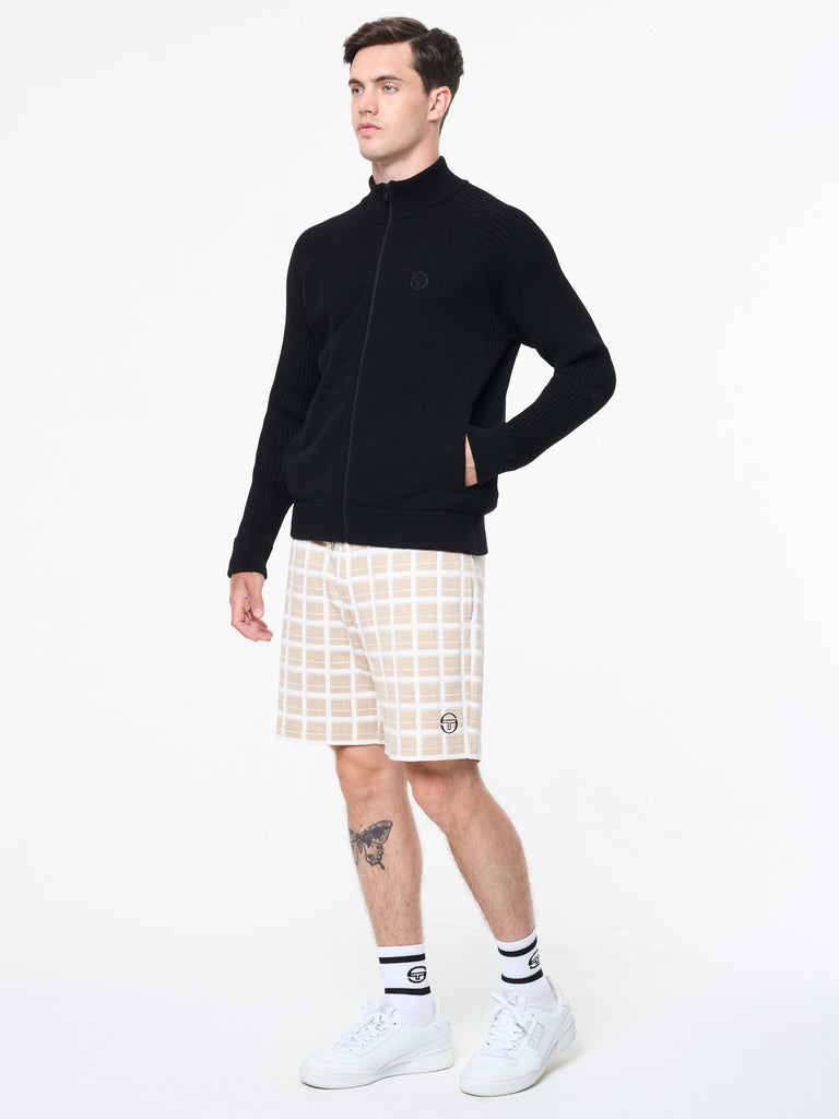 Saggio Track Jacket- Black Beauty