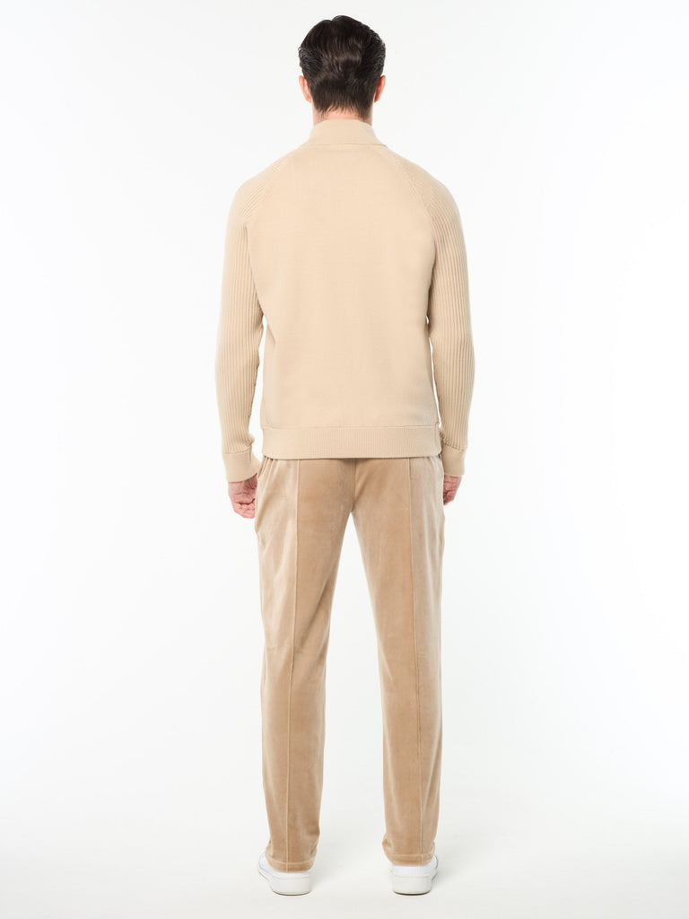 Saggio Track Jacket- Humus