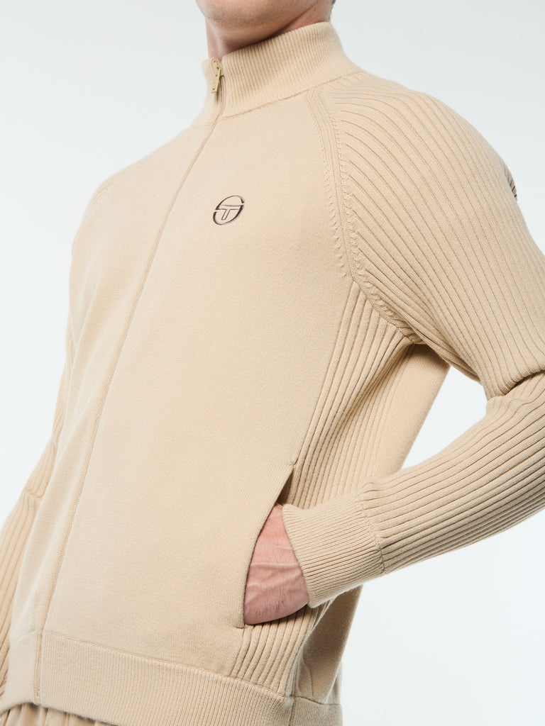 Saggio Track Jacket- Humus