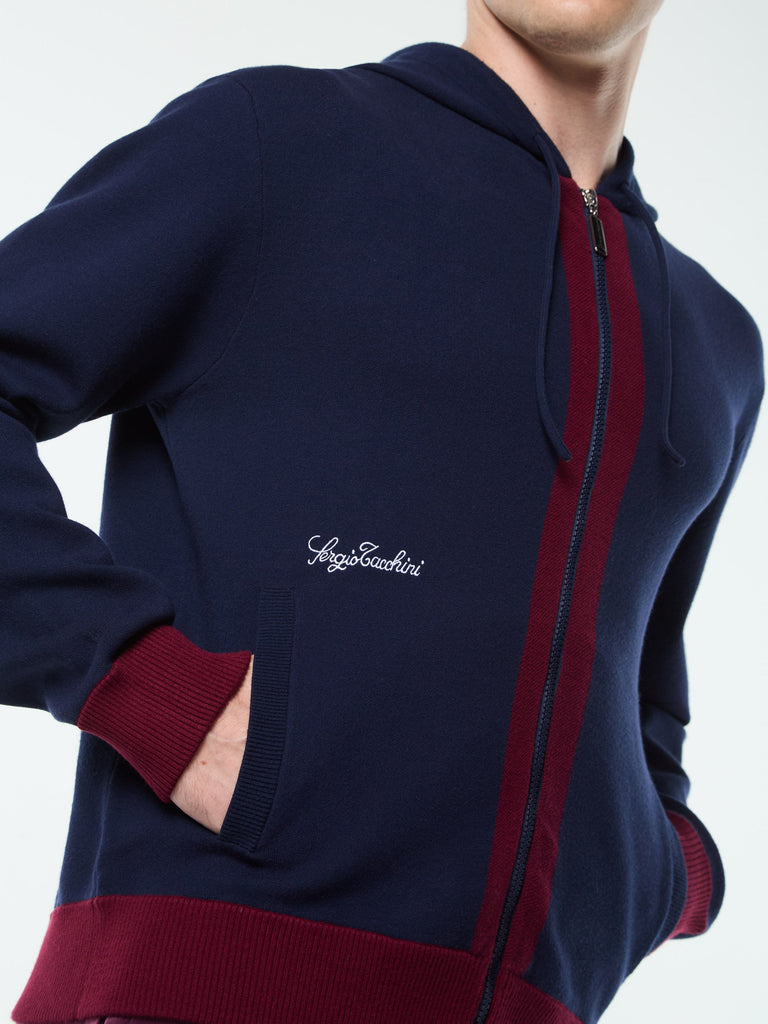 Miglia Hoodie- Maritime Blue