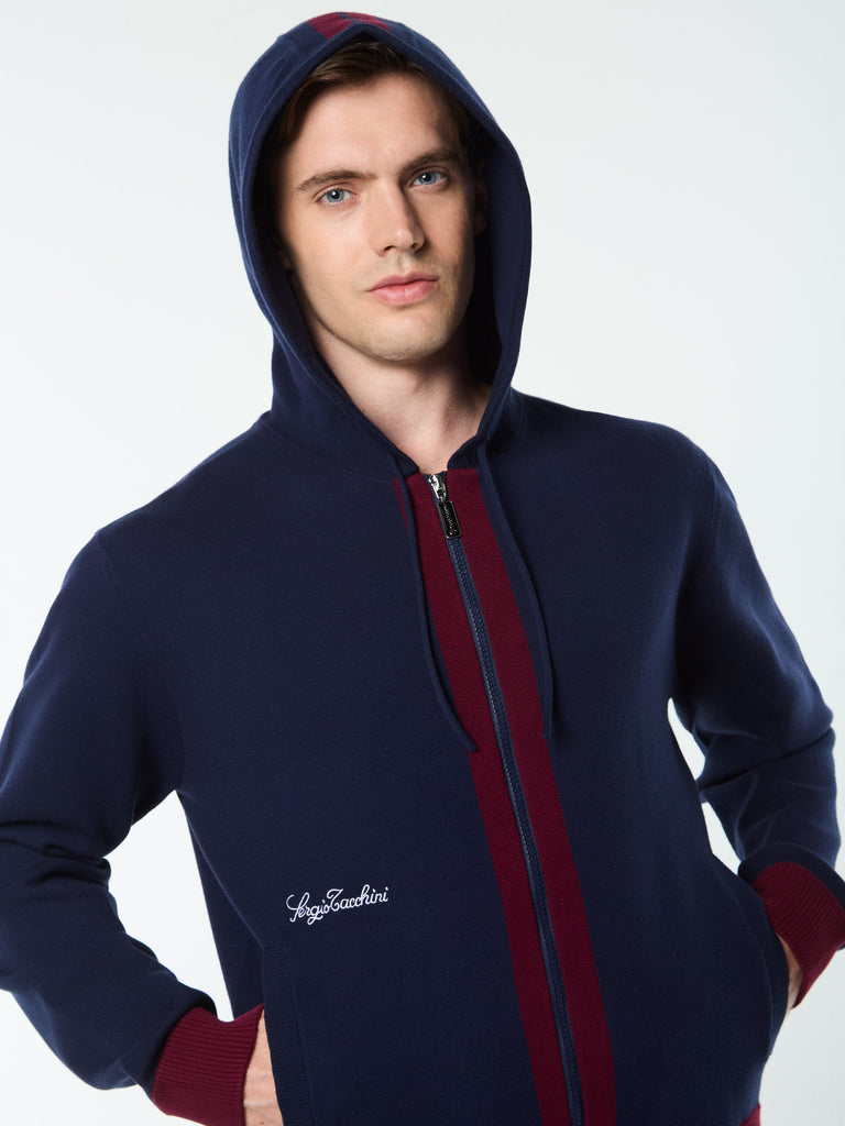 Miglia Hoodie- Maritime Blue