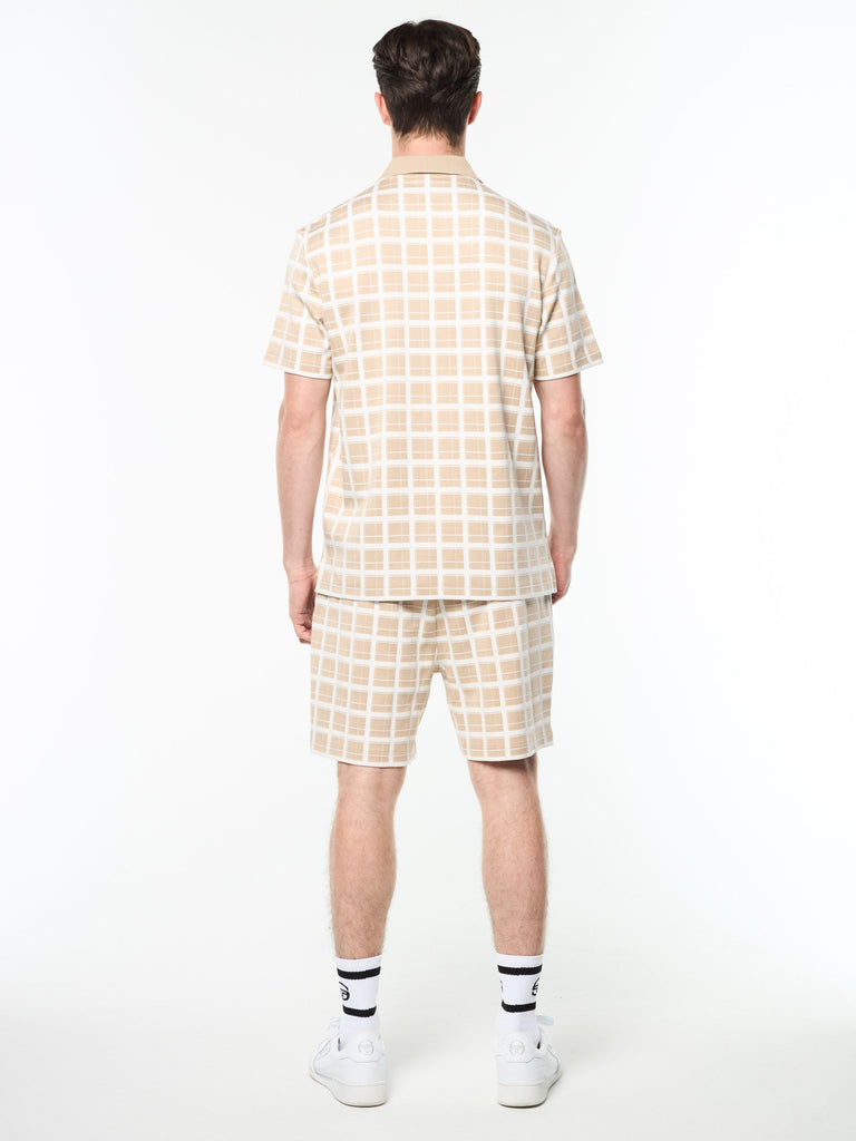 Damarindo Check Polo- Humus