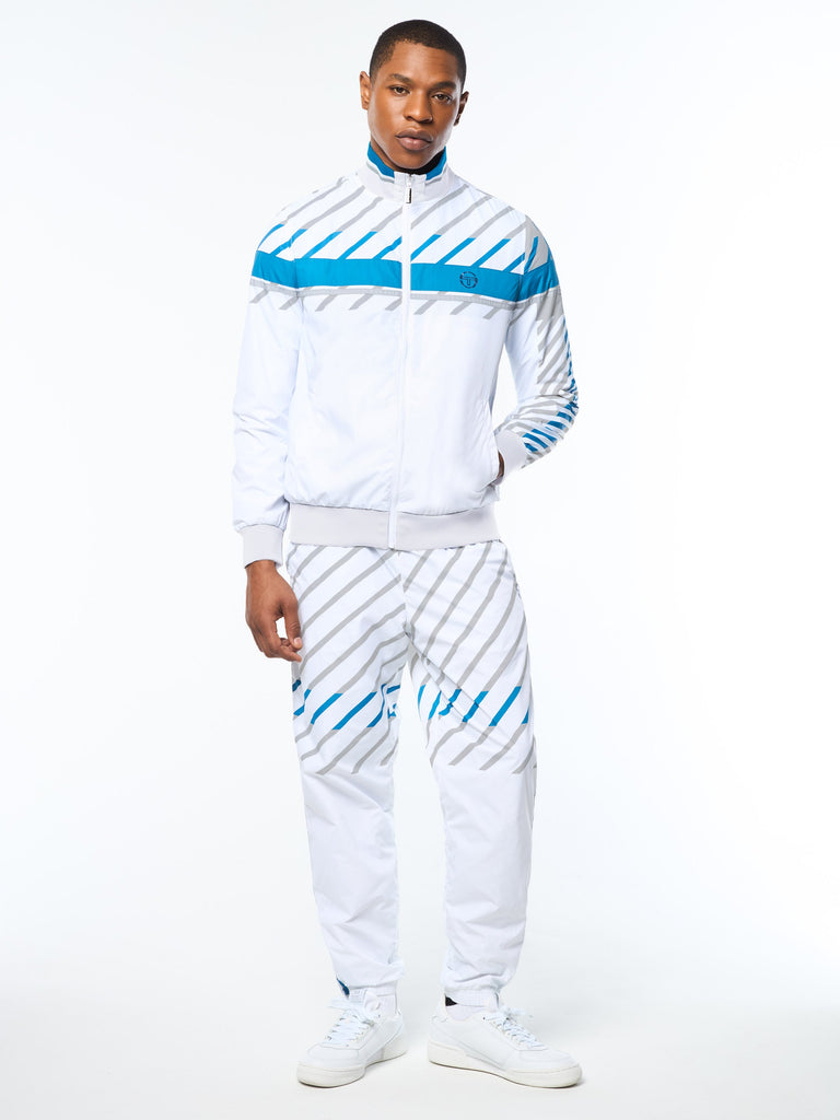 Quadretto Track Jacket- Brilliant White