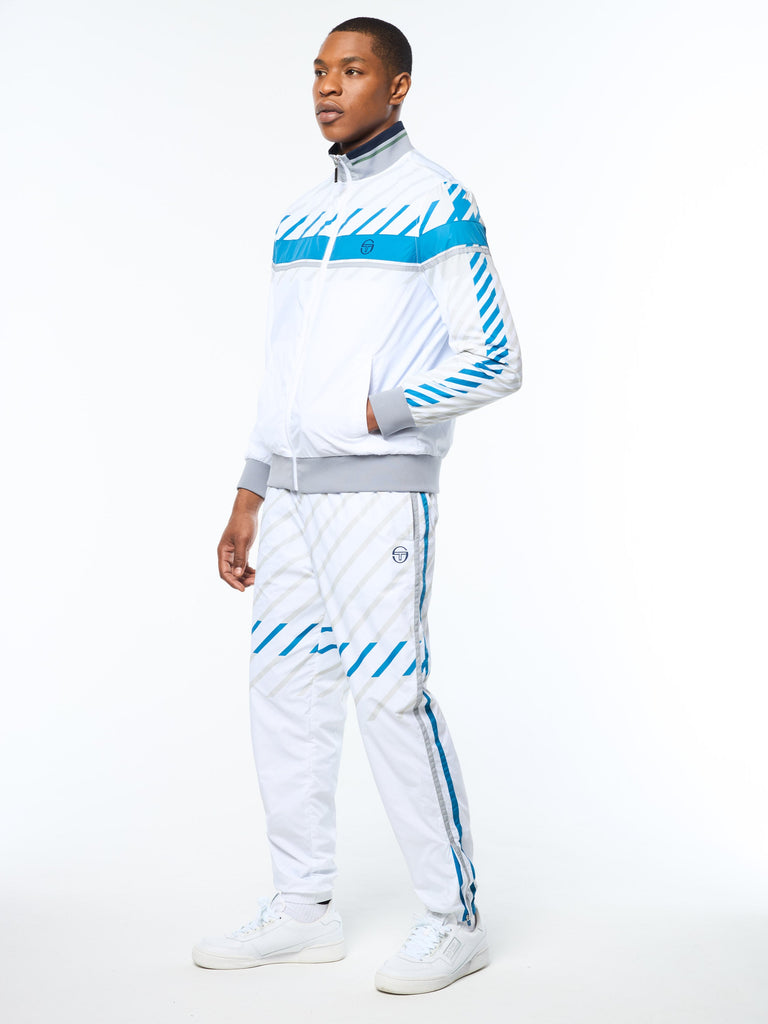 Quadretto Track Jacket- Brilliant White