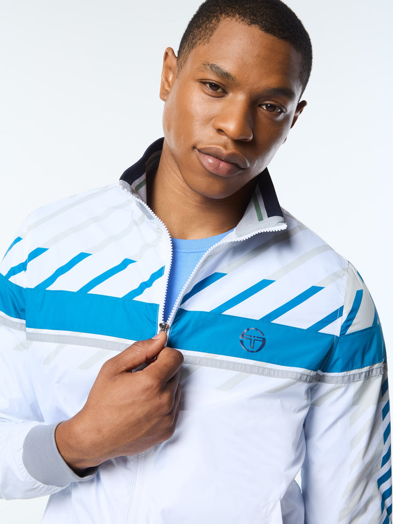 Quadretto Track Jacket- Brilliant White