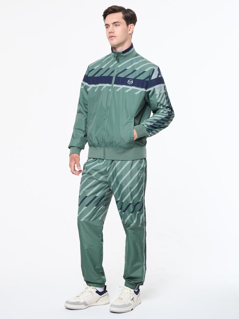 Quadretto Track Jacket- Duck Green