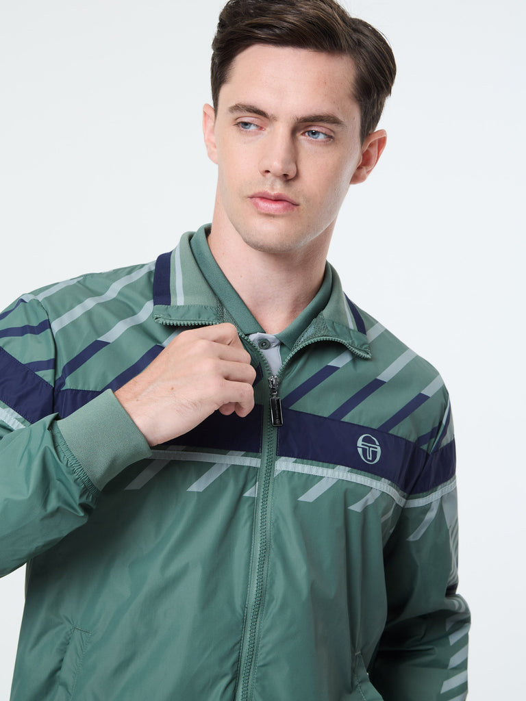 Quadretto Track Jacket- Duck Green