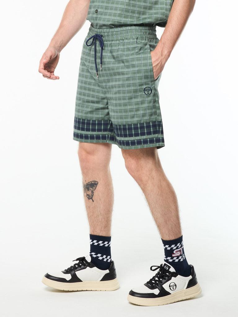 Quadretto Cabana Short- Duck Green