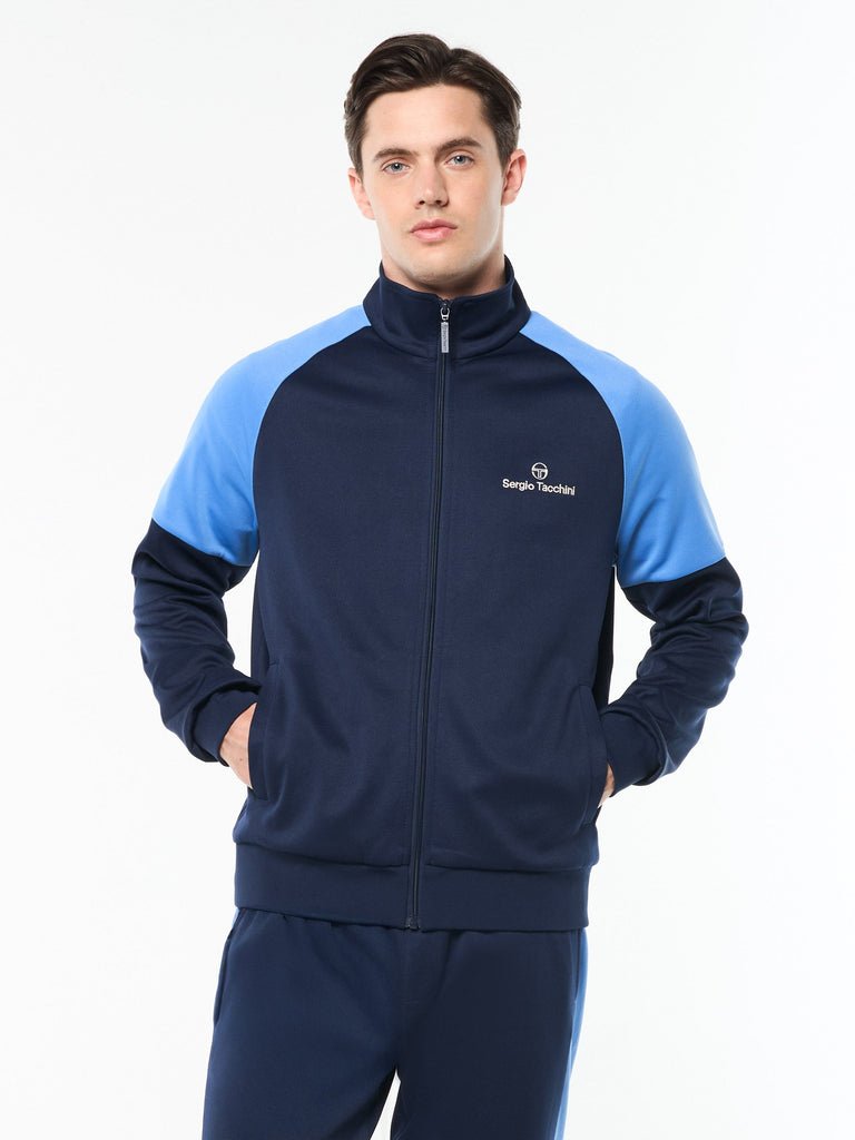 Spacco Track Jacket- Maritime Blue