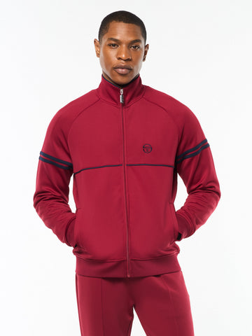 Orion Track Jacket- Rhubarb