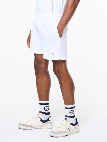 Campo Court Short- Brilliant White