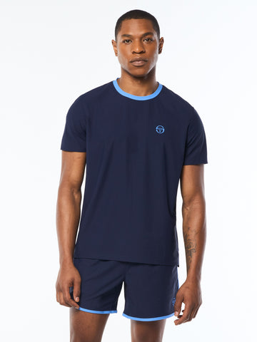 Grata Active T-Shirt- Maritime Blue