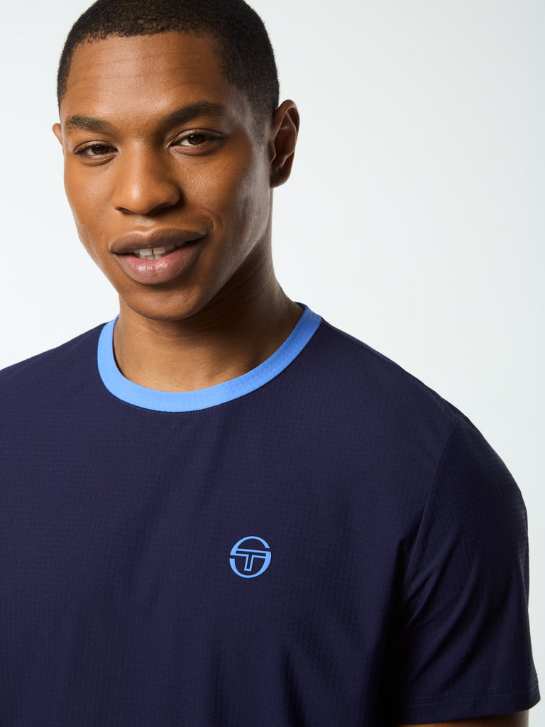 Grata Active T-Shirt- Maritime Blue