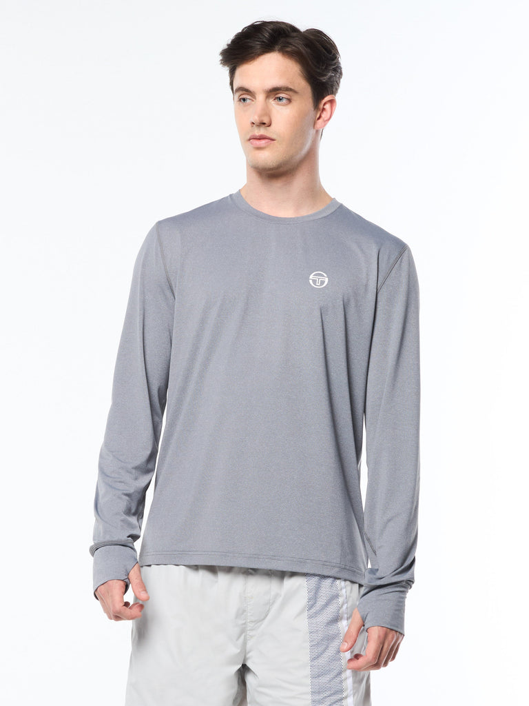 Attivo Damarindo Long Sleeve Tee- Quiet Gray