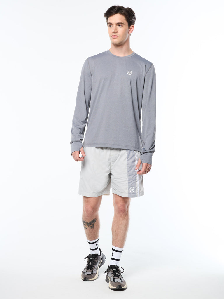 Attivo Damarindo Long Sleeve Tee- Quiet Gray