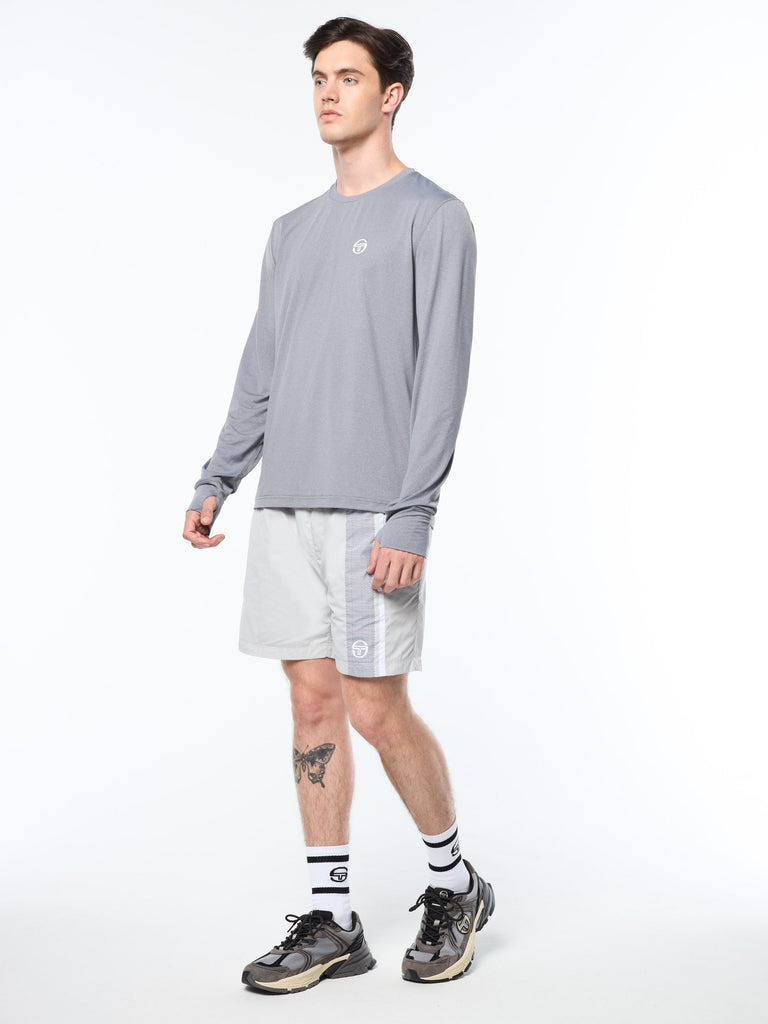 Attivo Damarindo Long Sleeve Tee- Quiet Gray