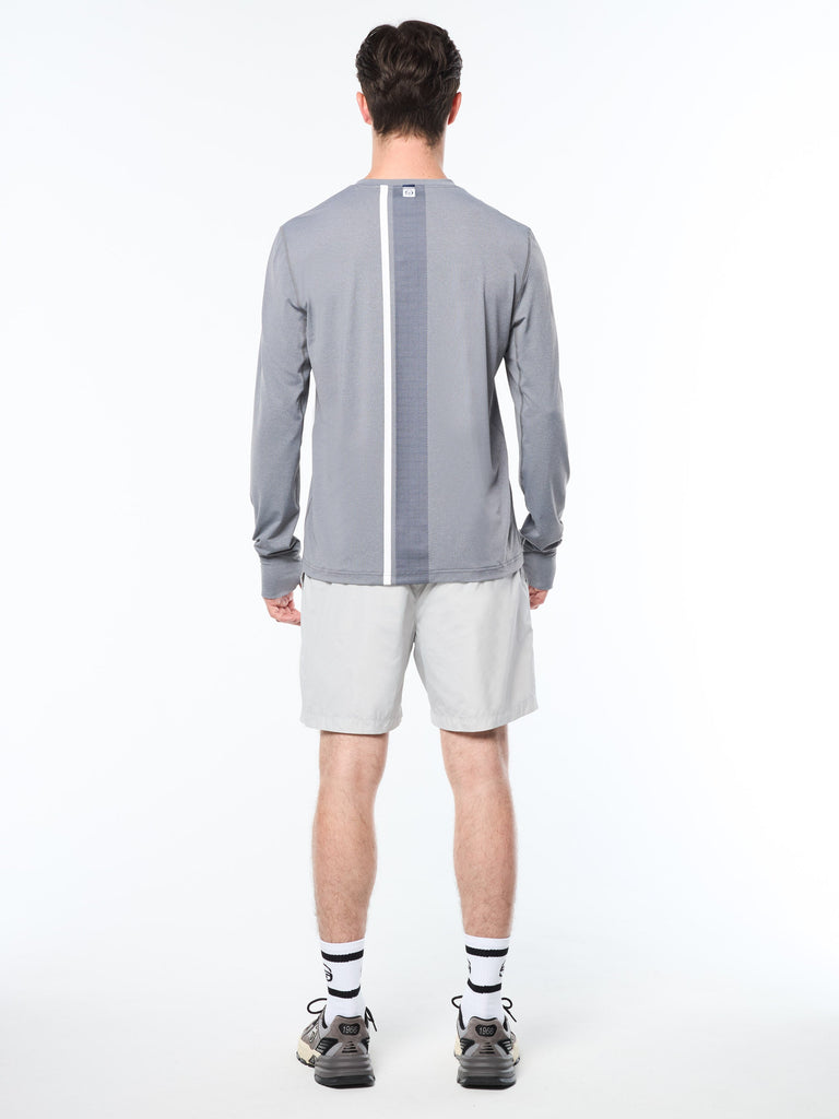 Attivo Damarindo Long Sleeve Tee- Quiet Gray