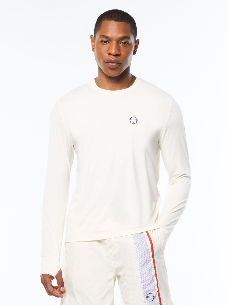 Attivo Damarindo Long Sleeve Tee- Gardenia