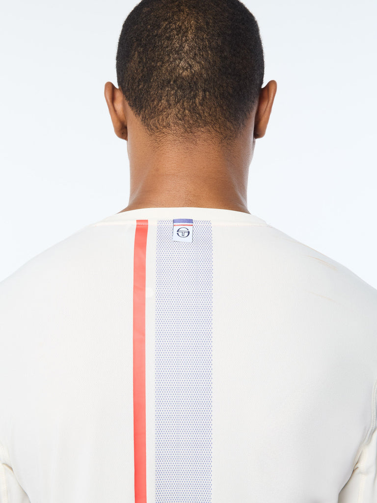 Attivo Damarindo Long Sleeve Tee- Gardenia